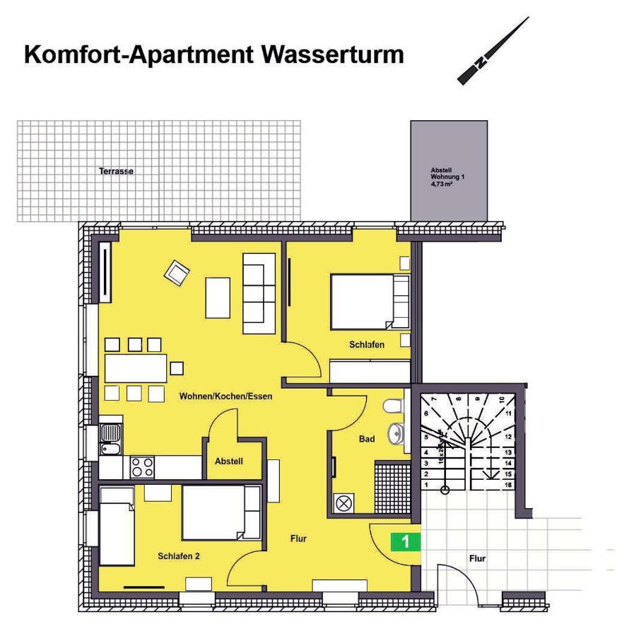 Landhaus Lueneburg Komfort Apartment Екстер'єр фото